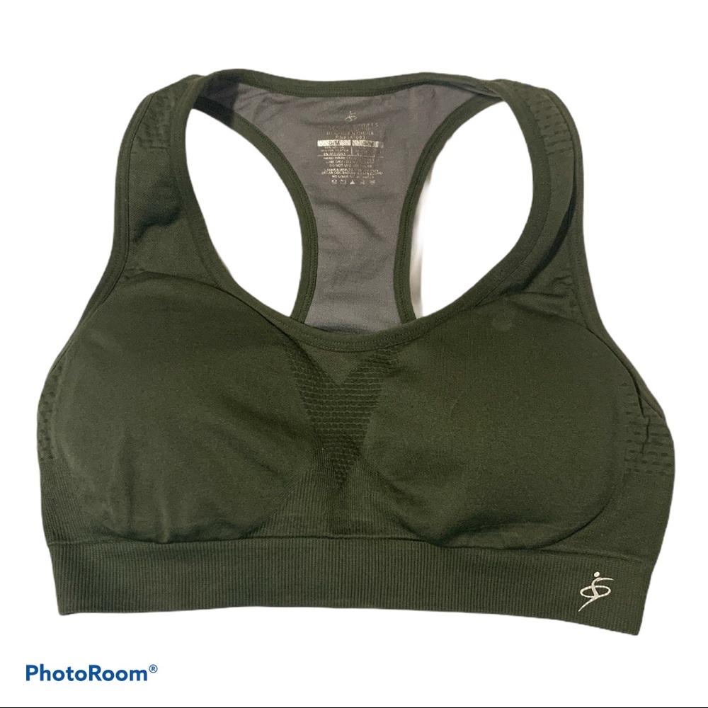 Olive sports bra